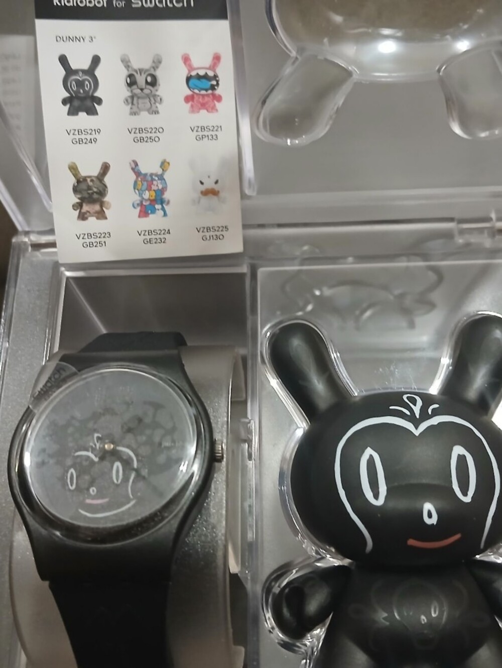 Swatch Kidrobot MIDNIGHT MAGI Limited Edition GB249 (Never Worn - BRAND NEW)